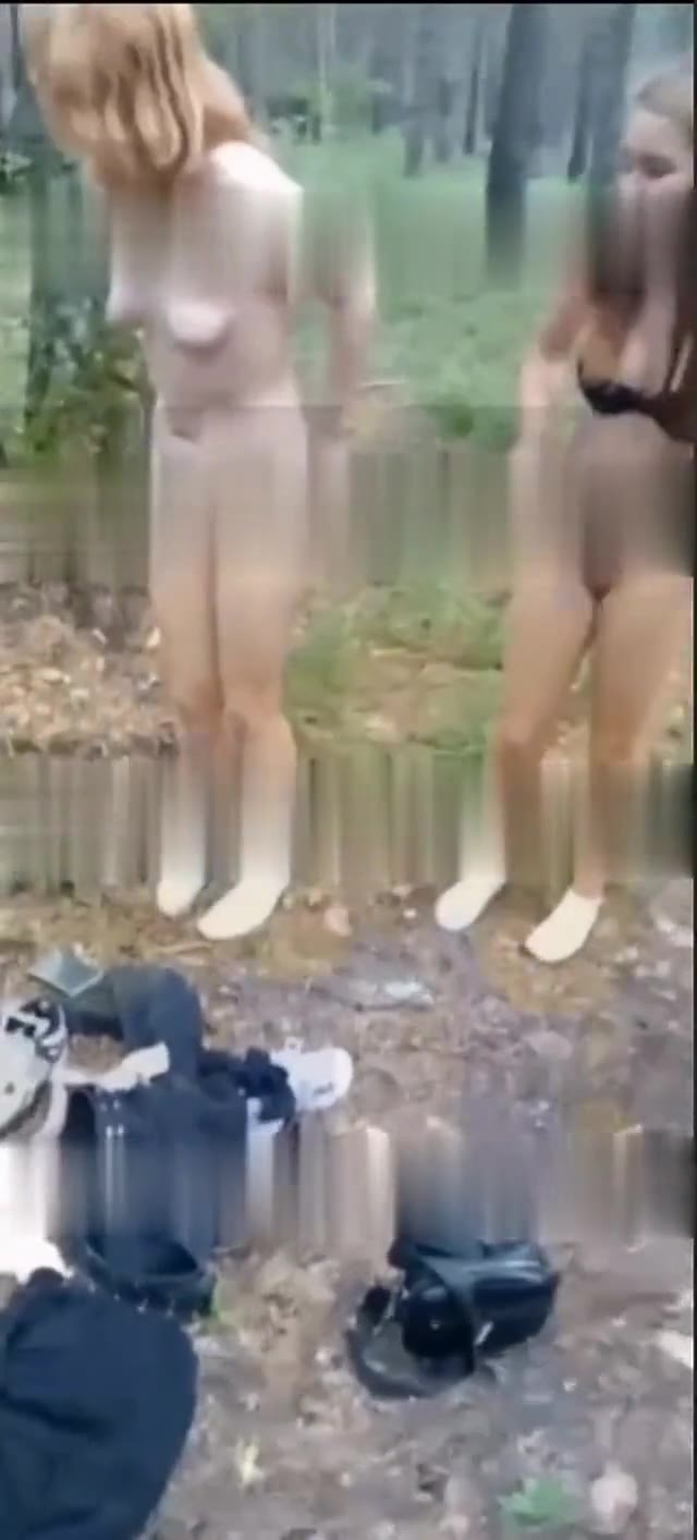 Поймали и наказали двух закладчиц в лесу