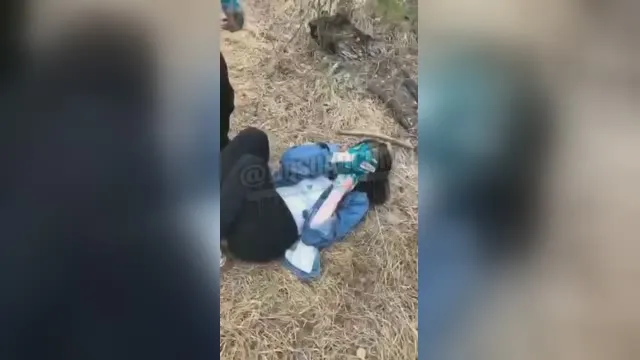 Russian drug dealer was fucked hard and fucked by sports shoes